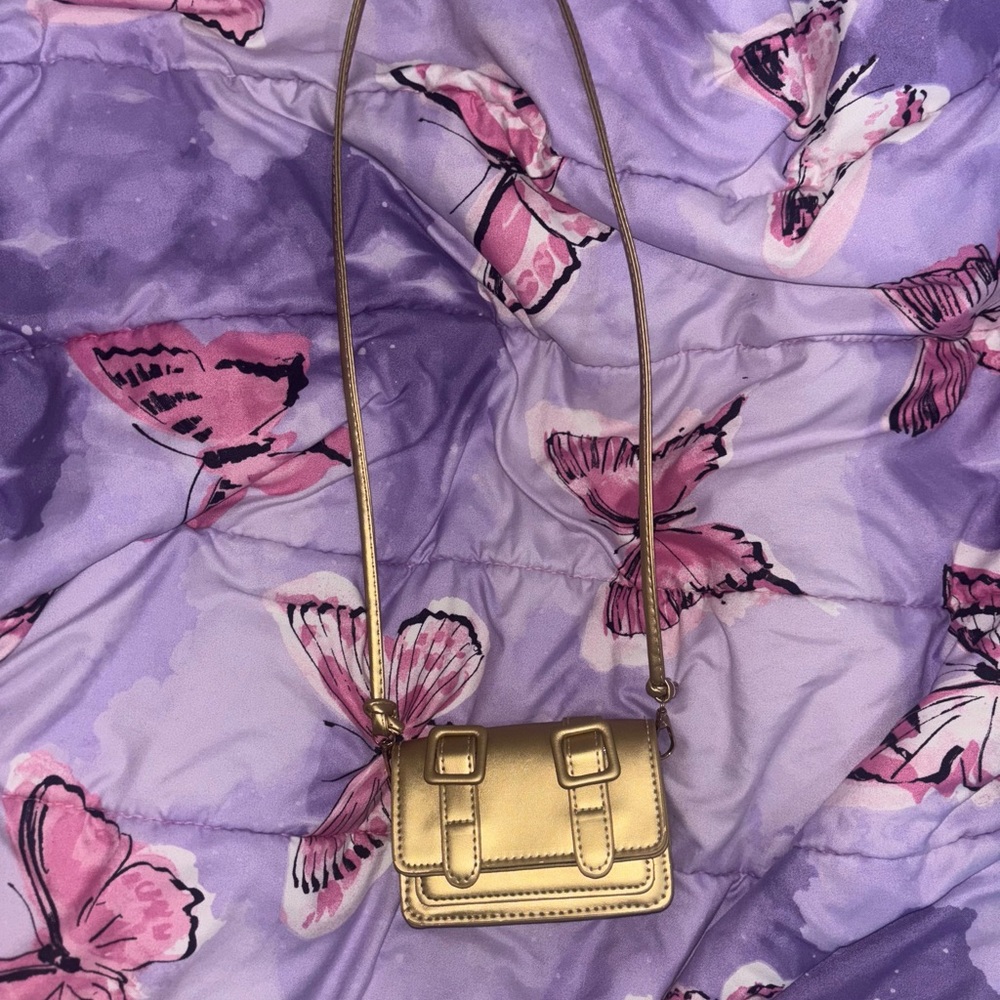 Gold Women's Crossbody Bag